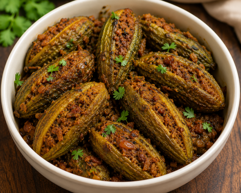 ChefShipra Recipe: भरवां करेला बनाने की स्वादिष्ट रेसिपी