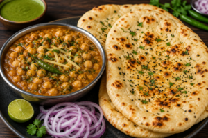 कुलचे-मटर बनाने की सरल विधि