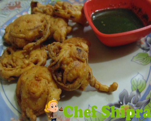 स्वादिष्ट प्याज की पकौड़ी बनाने की सरल विधि