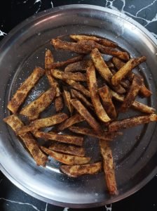vrat ke liye kutu ke aate ke french fries by chefshipra