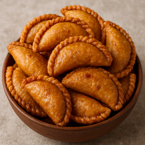 chefshipra special gud ki gujiya